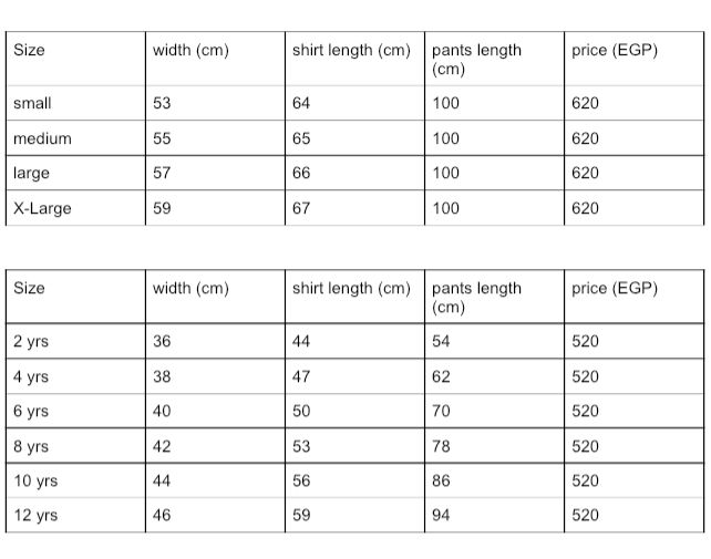 swan summer pajamas (for kids & adults)