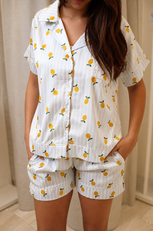Little Lemons Pj Set