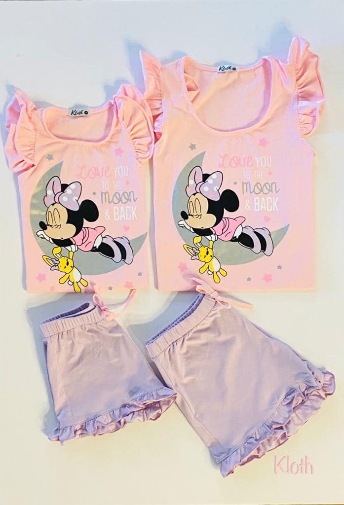 minnie mouse summer pajamas adults