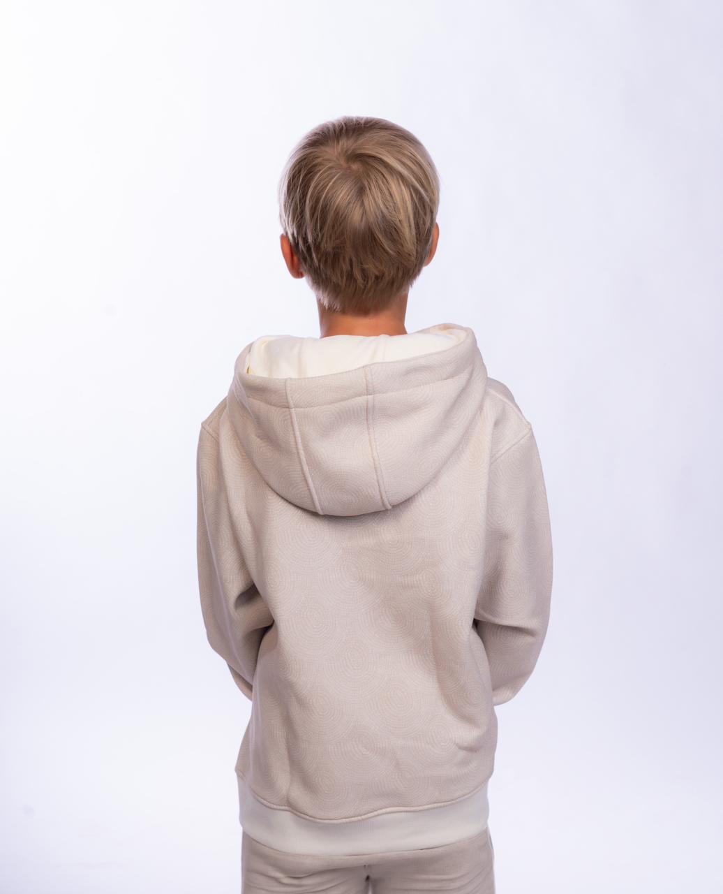 BEIGE HOODIES FOR KIDS & ADULTS