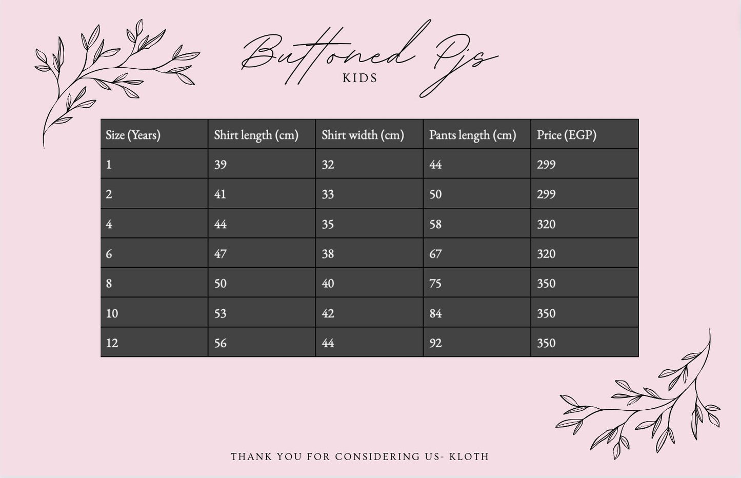 summer pajamas for kids