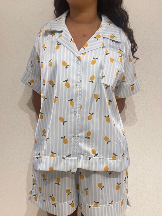 Little Lemons Pj Set