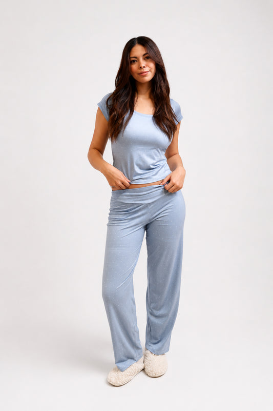 Polka-Dot Midnight Soft Pjs
