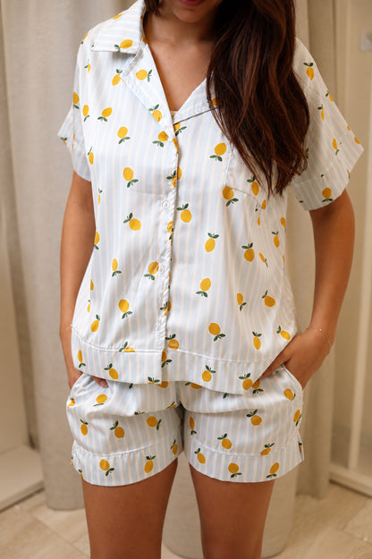 Little Lemons Pj Set
