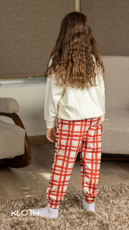 Golden Christmas Crewneck Set