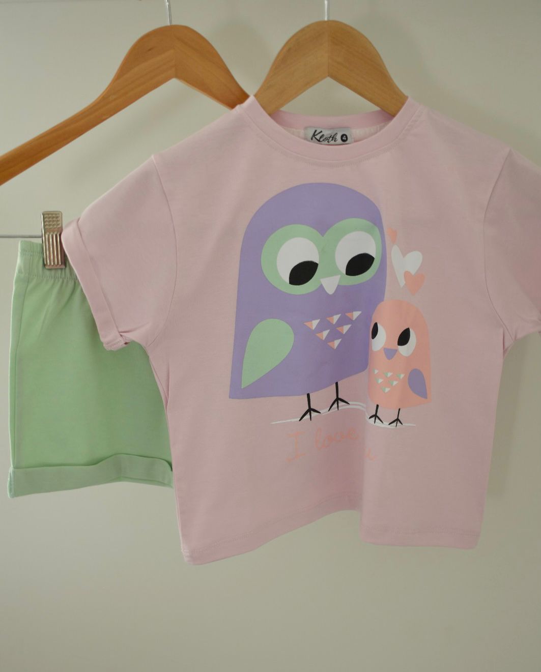 Matching overSized pajamas (owls)